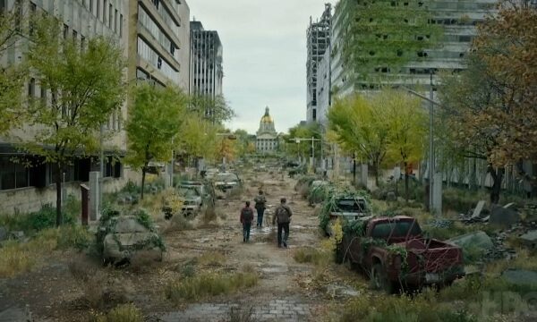 Screenshot of The Last of Us TV show filmed in Edmonton