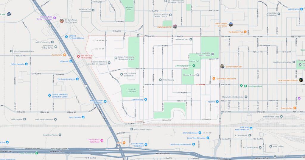 Detailed transit map showing bus stops, train stations, and route lines for urban mobility.