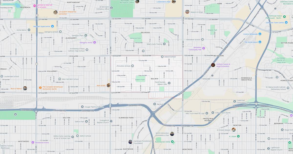 Detailed city map showing streets, parks, and transportation routes in downtown area.